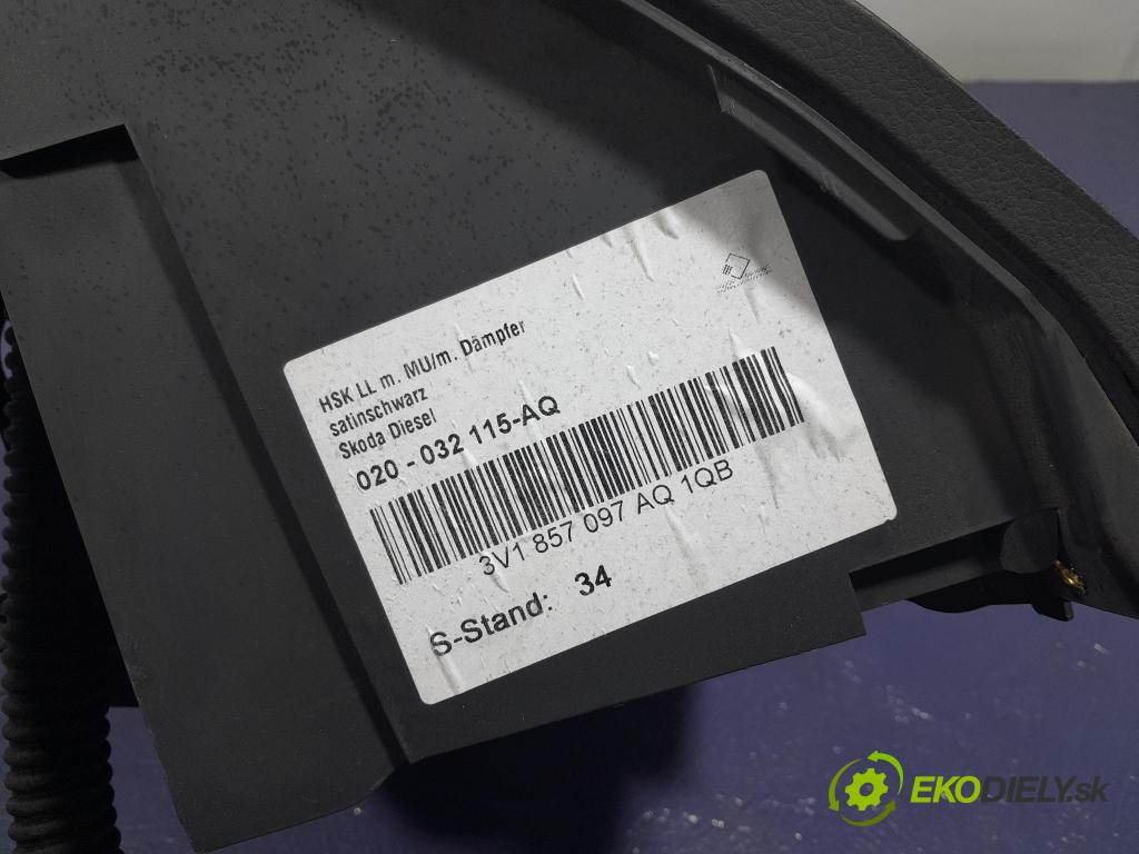 Skoda Superb 2019 kastlík 3V1857097AQ