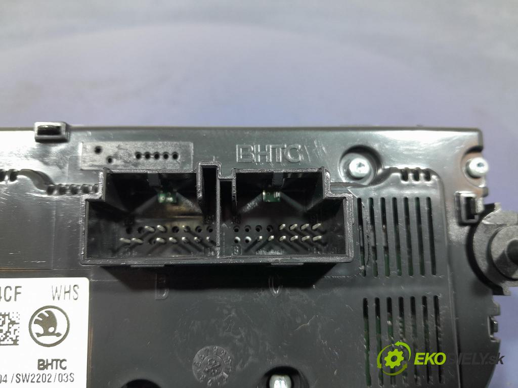 Skoda Kodiaq 2020 prepínač Klimatizácia: Prúd vzduchu: 565907044CF