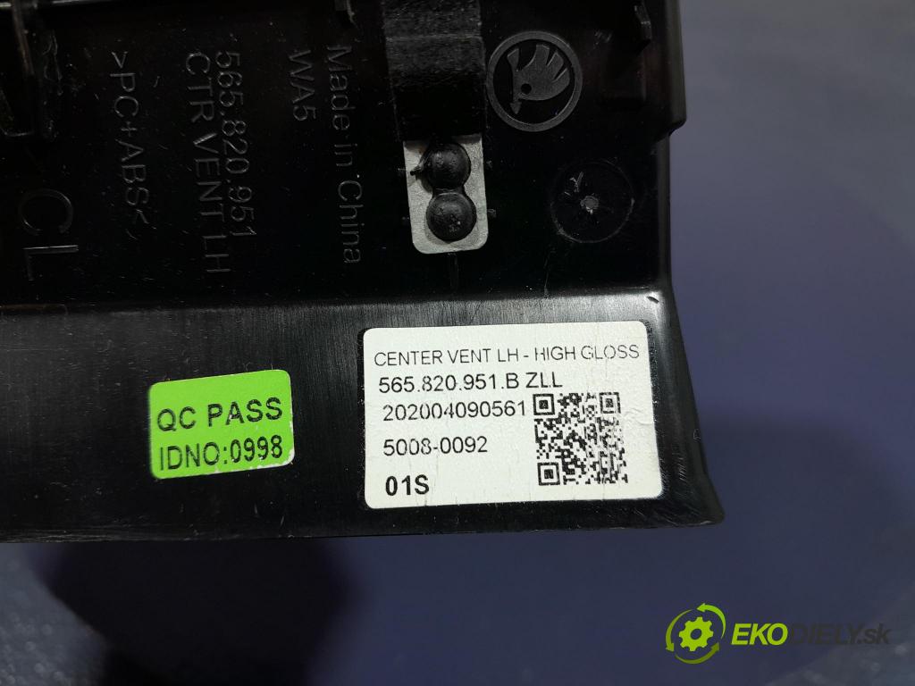 Skoda Kodiaq 2020 GRIDS: Prúd vzduchu: Vzduch: 565820951B