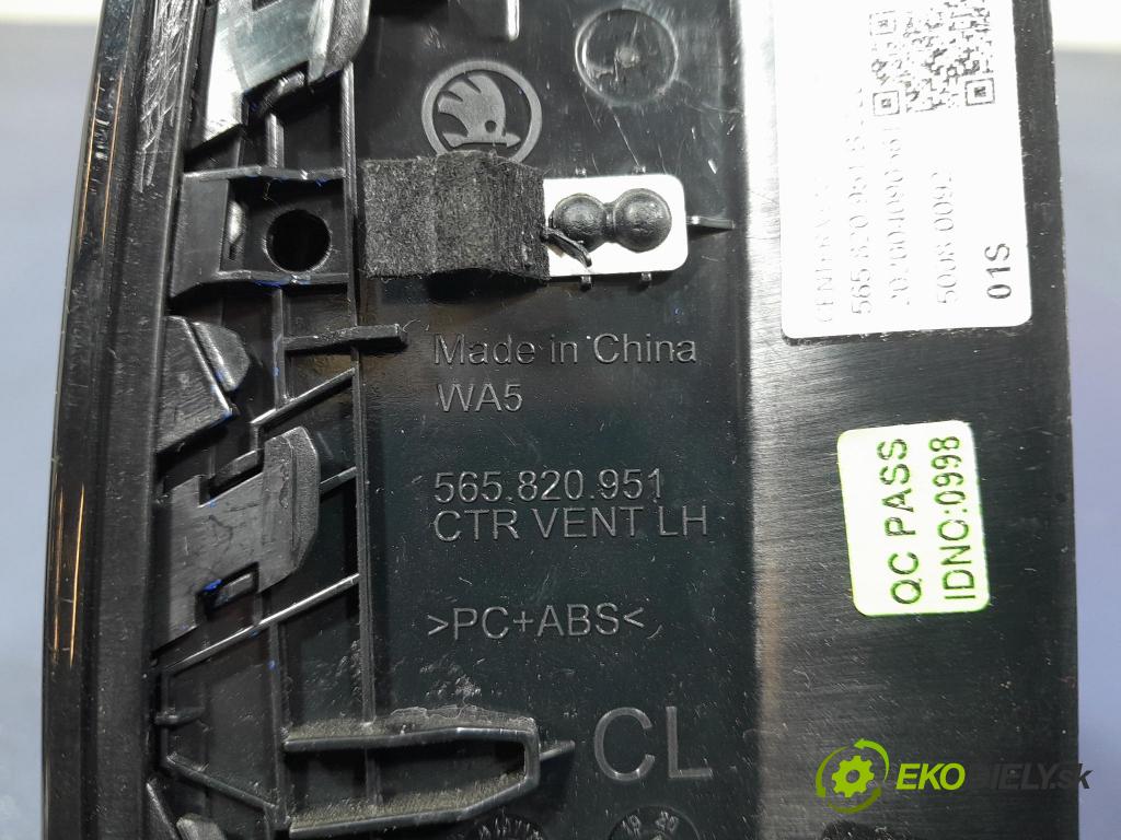 Skoda Kodiaq 2020 GRIDS: Prúd vzduchu: Vzduch: 565820951B