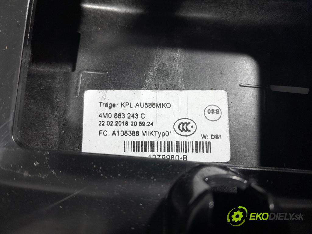 Audi Q7 2018 loketní opěrka 4M0863243C