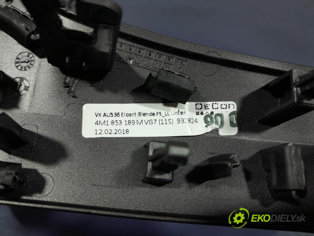 Audi Q7 2018 lišta Dekoratívní: 4M1853189M