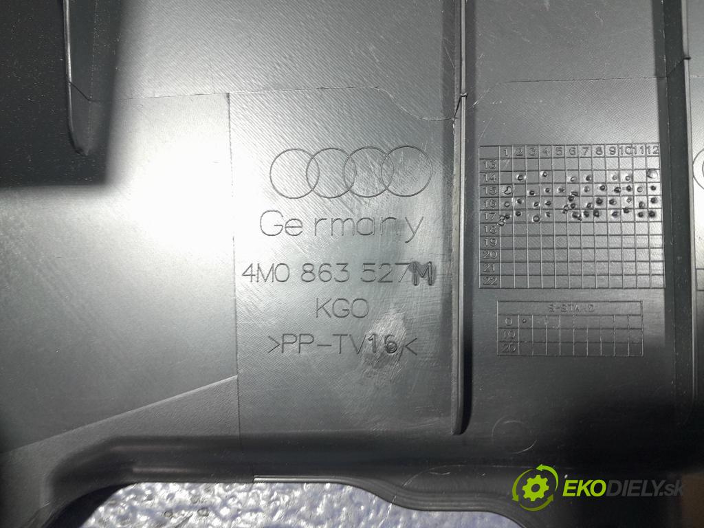 Audi Q7 2018 kryt Plast: Interiéry: 4M0863527M