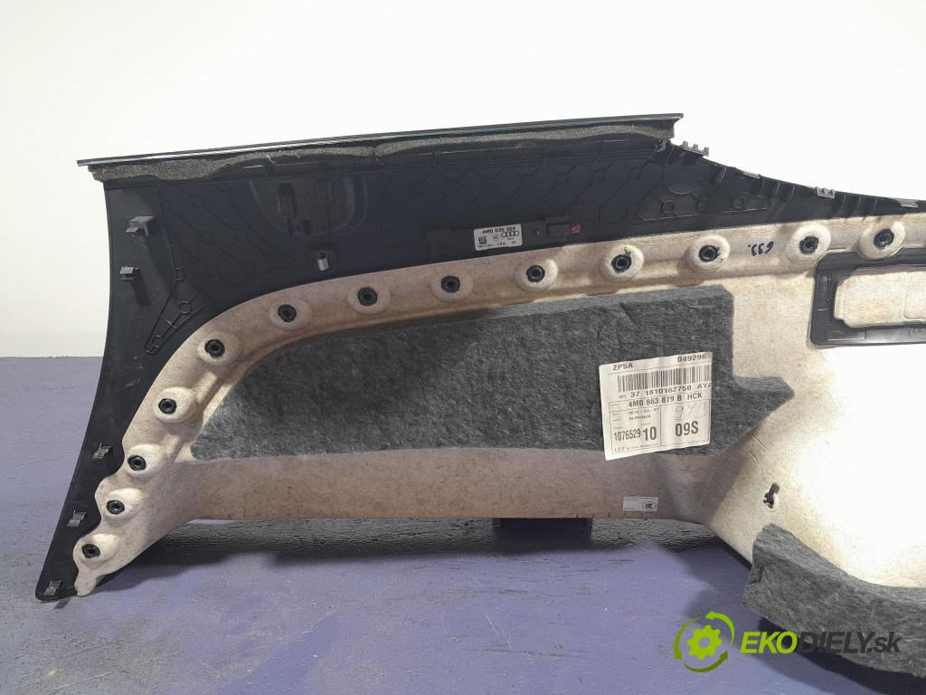 Audi Q7 2018 Tapacír: kufr 4M0863879B