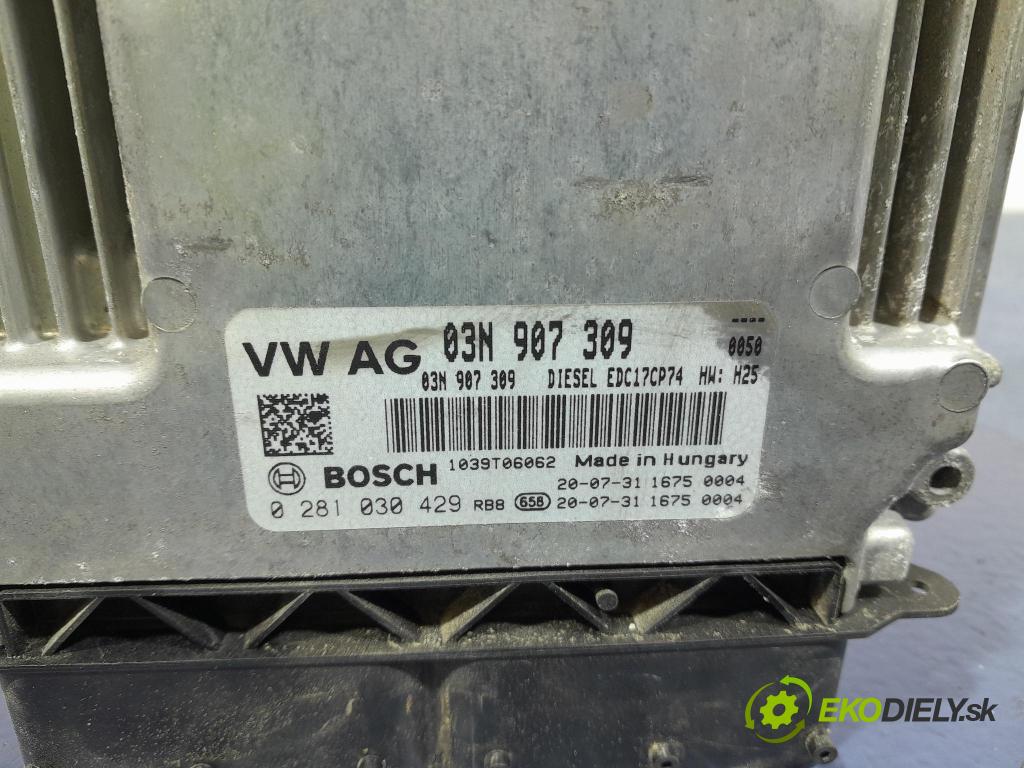 Skoda Kodiaq 2020 řídící jednotka Motor: 03N907309