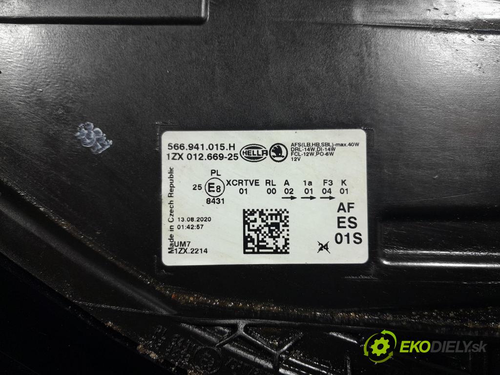 Skoda Kodiaq 2020 světlo Levý: 566941015H