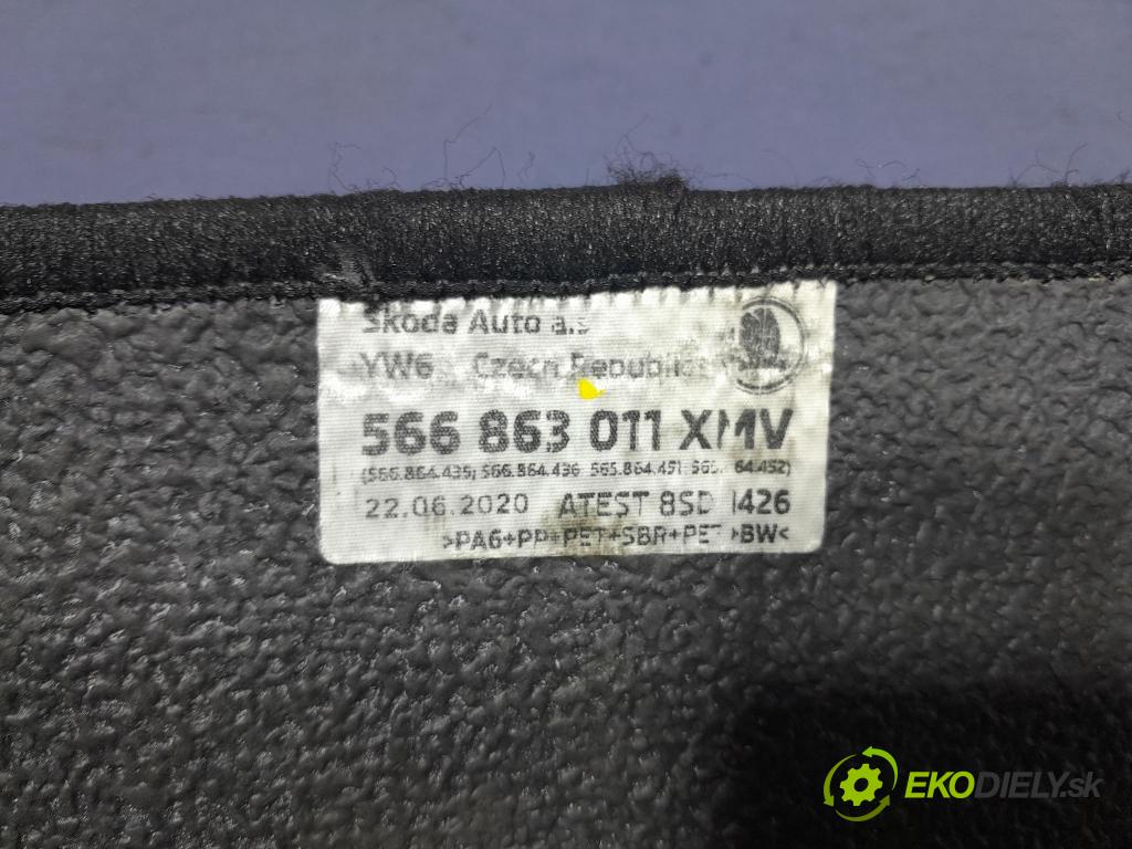 Skoda Kodiaq 2020 koberec do auta 566863011