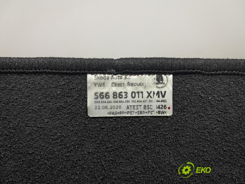 Skoda Kodiaq 2020 koberec do auta 566863011