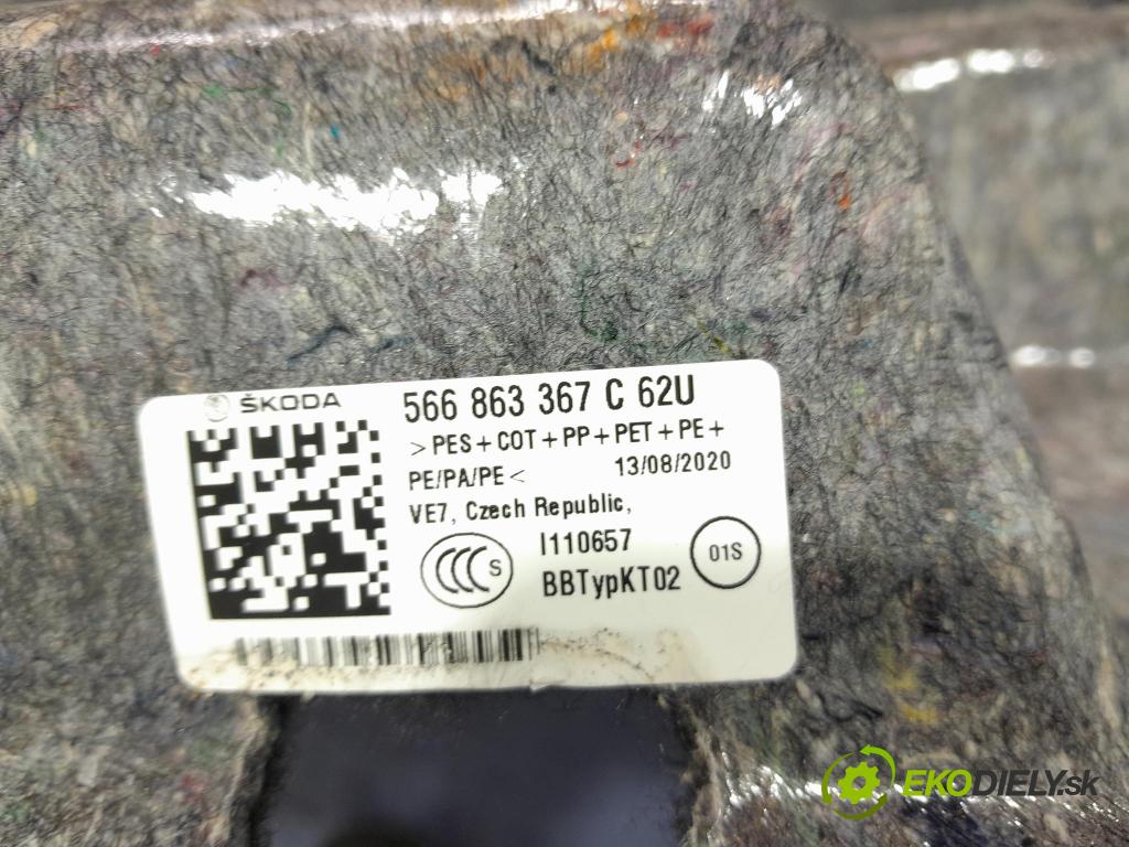 Skoda Kodiaq 2020 koberec do auta 