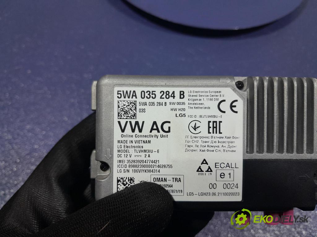 Skoda Kodiaq 2020 řídící jednotka 5WA035284B