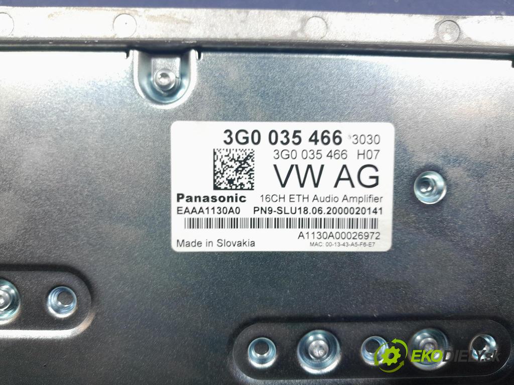 Skoda Kodiaq 2020 Zesilovač: 3G0035466