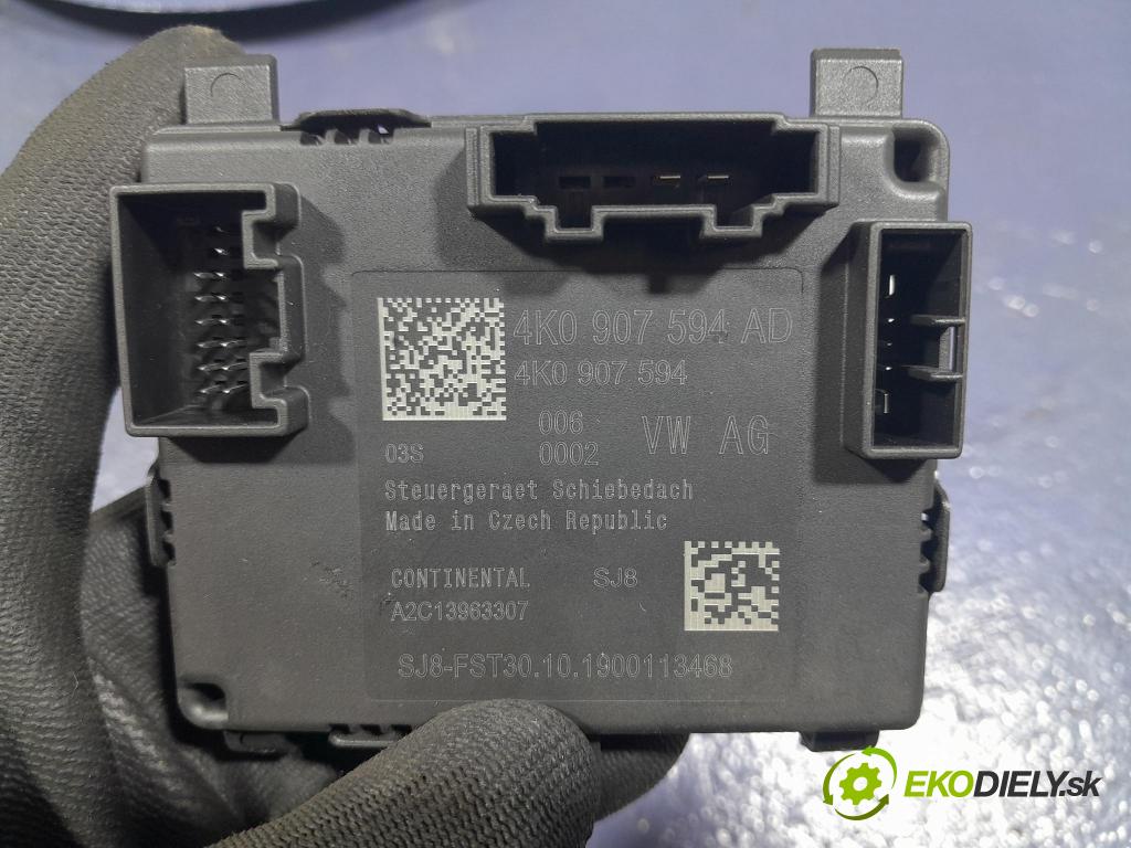 Skoda Superb 2019 riadiaca jednotka 4K0907594AD