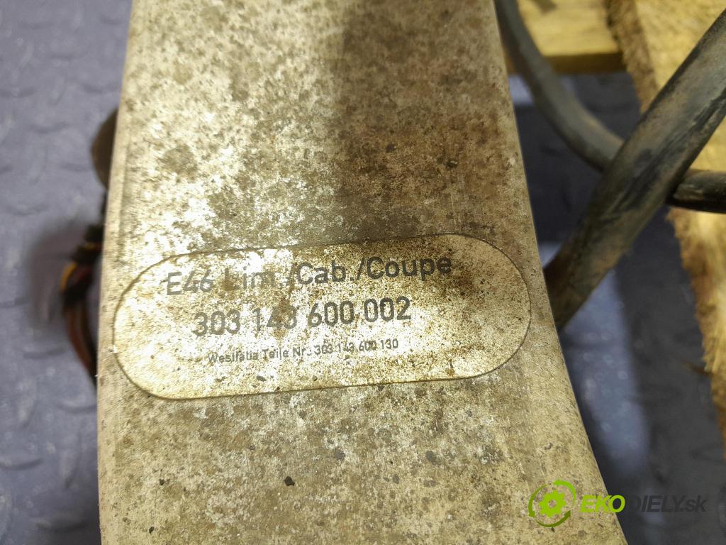 Bmw Seria 3 2002 Hák: Do Prívesy: 