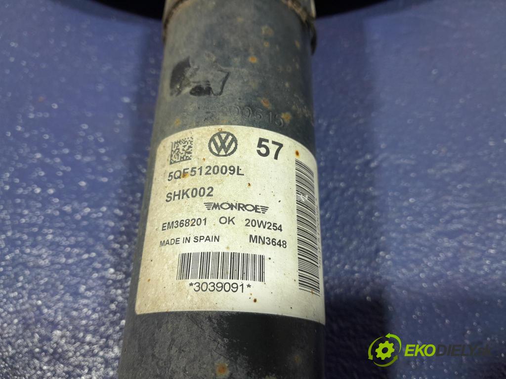 Skoda Kodiaq 2020 tlumič Zad: Lewy. 5QF512009L