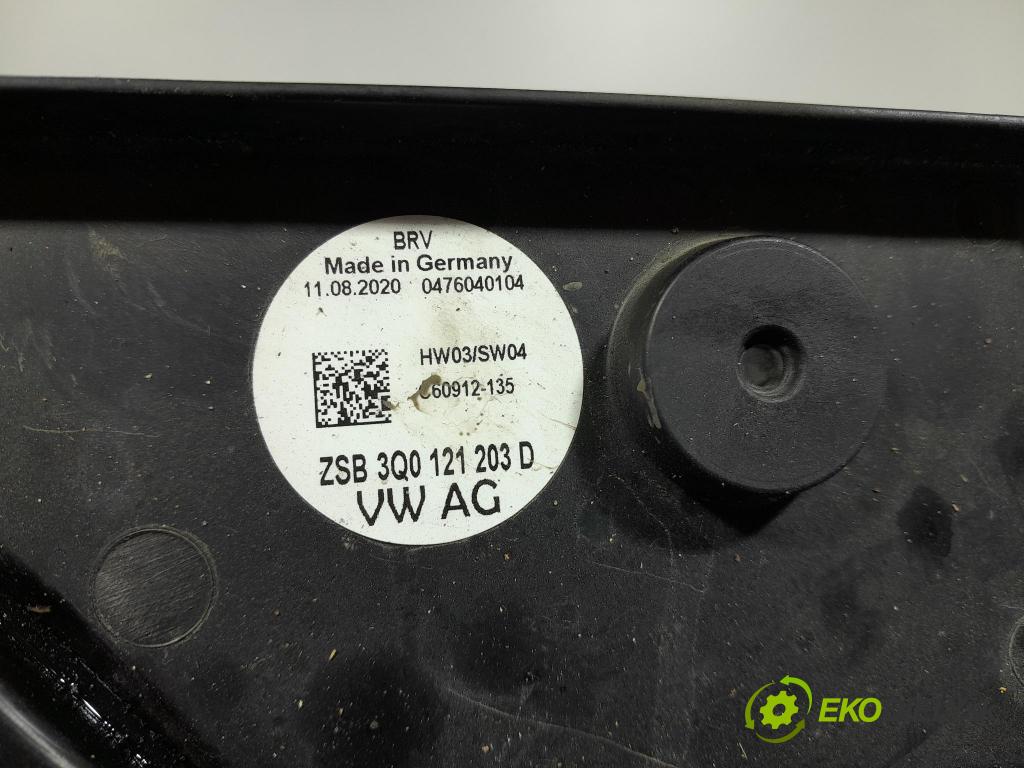 Skoda Kodiaq 2020 Ventilátor Chladič: 3Q0121203D