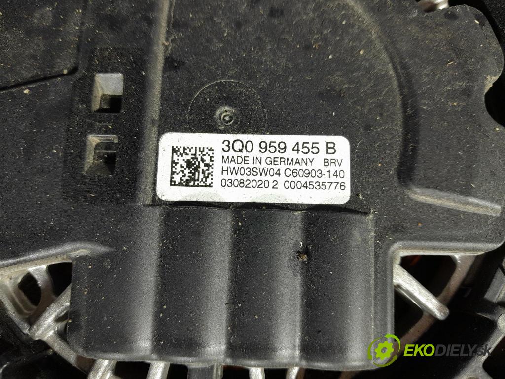 Skoda Kodiaq 2020 Ventilátor Chladič: 3Q0121203D
