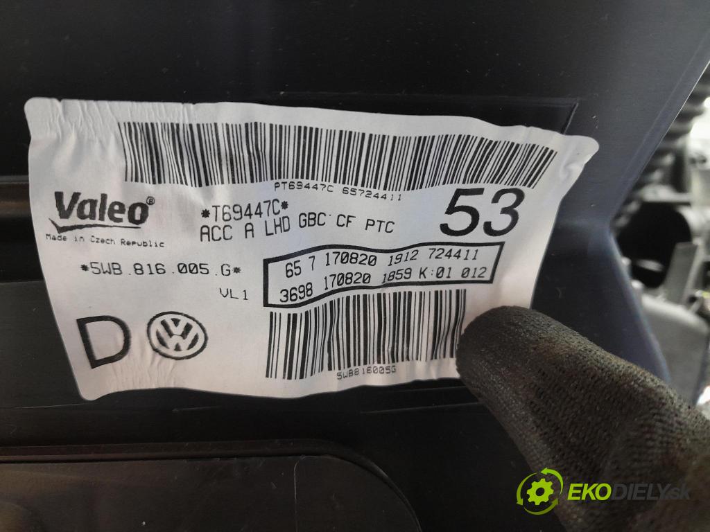 Skoda Kodiaq 2020 radiátor 5WB816005G