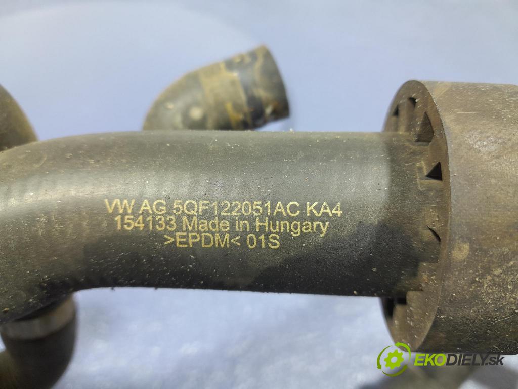 Skoda Kodiaq 2020 rúrka Chladič: 5QF122051A