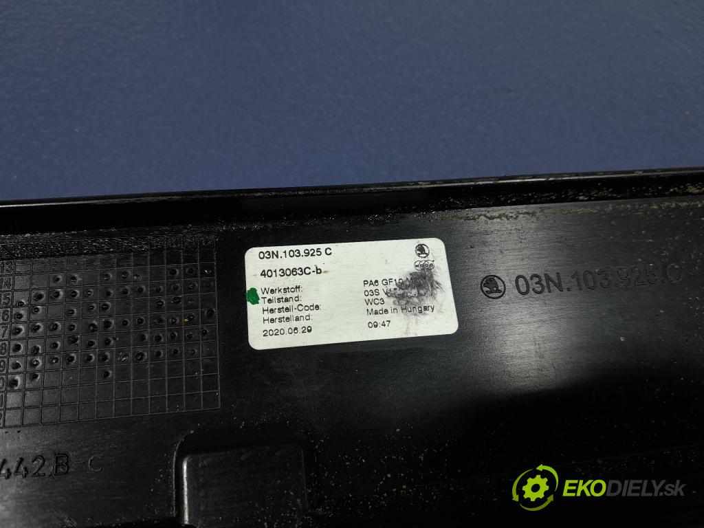 Skoda Kodiaq 2020 kryt Motor: 03N103925A