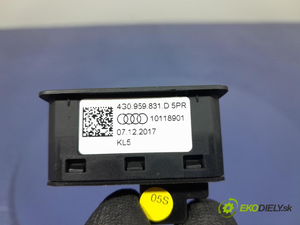 Audi Q7 2018 prepínač Klapky: kufra: 4G0959831D