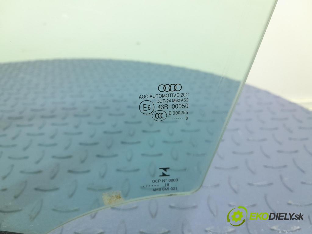 Audi Q7 2018 sklo dveře před levá 4M0845021
