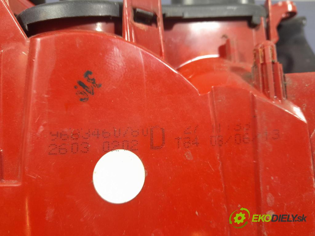 Peugeot 3008 2013 světlo Zad: Práva: Mimo: 9683460780