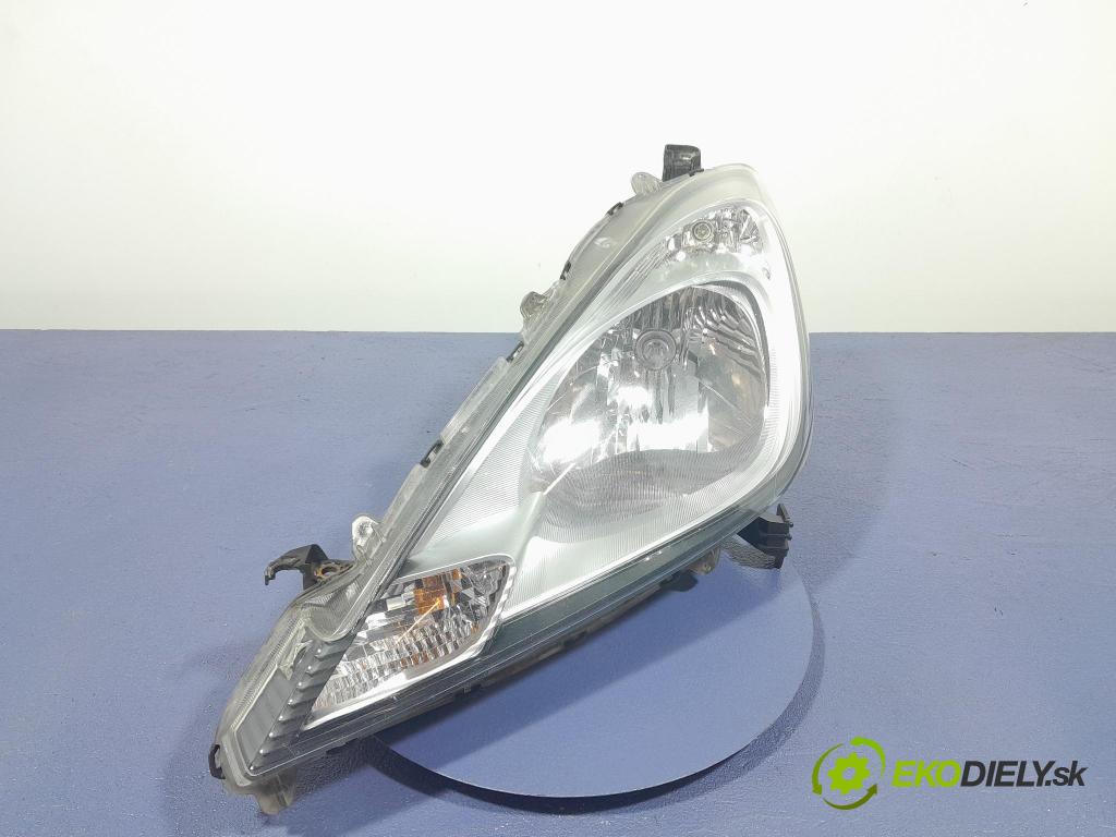 Honda Jazz 2012 Reflektor: Vľavo: