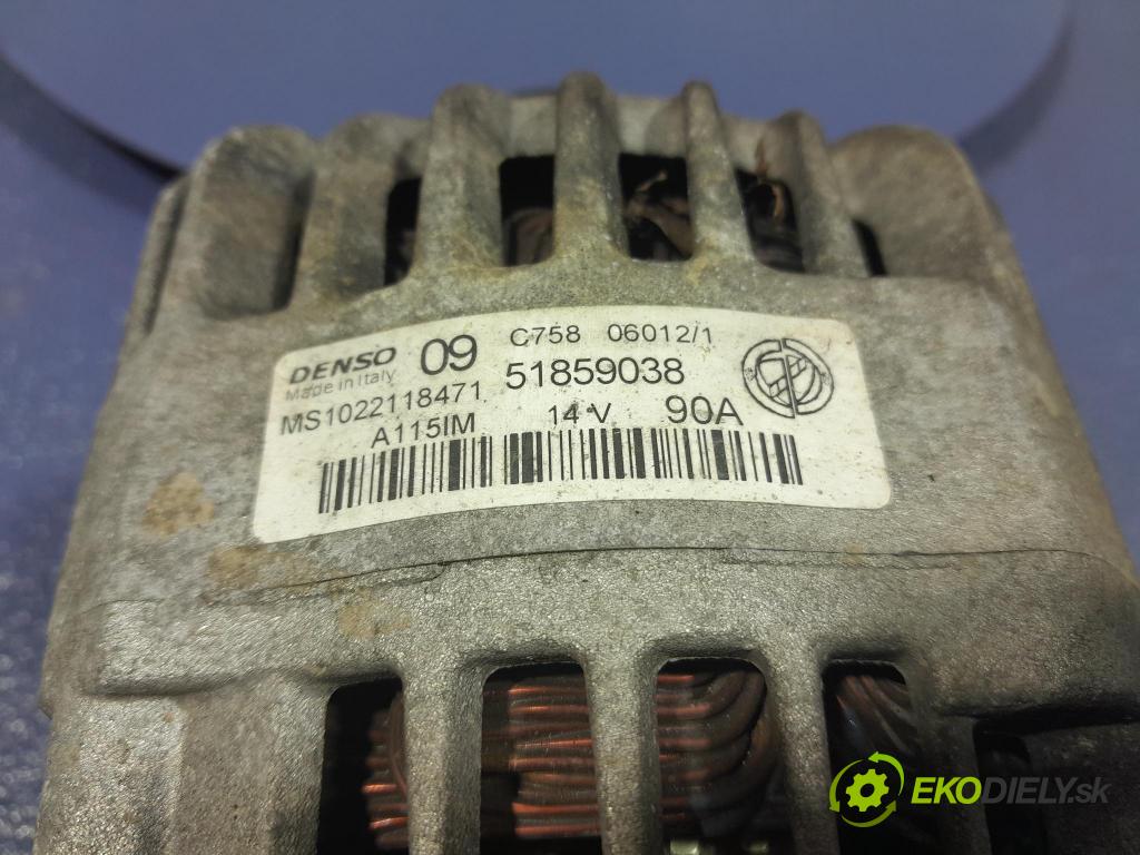 Fiat Punto 2012 Alternator 51859038