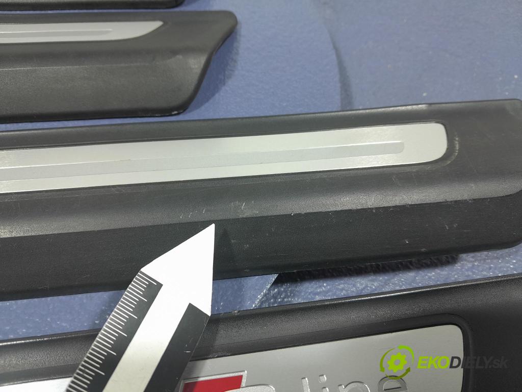 Audi Q7 2018 lišta Dekoratívní: Práh: 4M0853373A