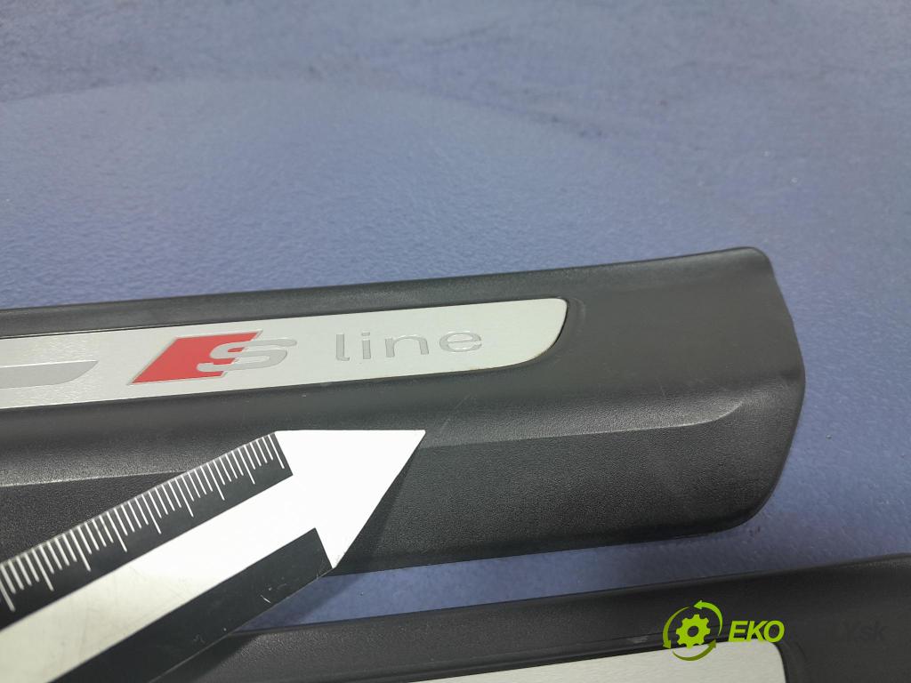 Audi Q7 2018 lišta Dekoratívní: Práh: 4M0853373A