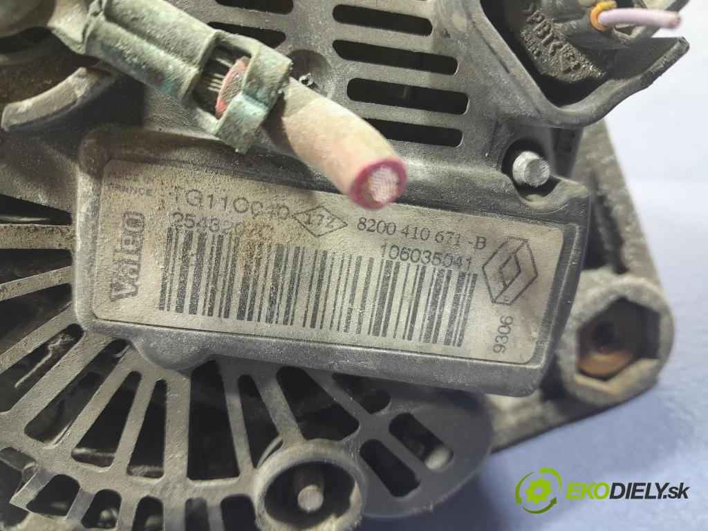 Renault Megane scenic 2006 Alternator 8200410671B