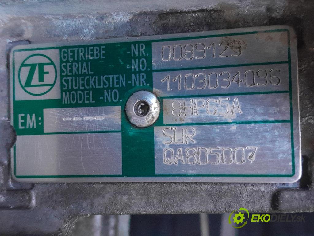 Audi Q7 2018 převodovka Ozubené kola: Automatický SUR