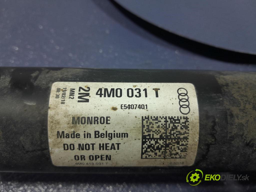 Audi Q7 2018 tlumič před Lewy. 4M0413031T