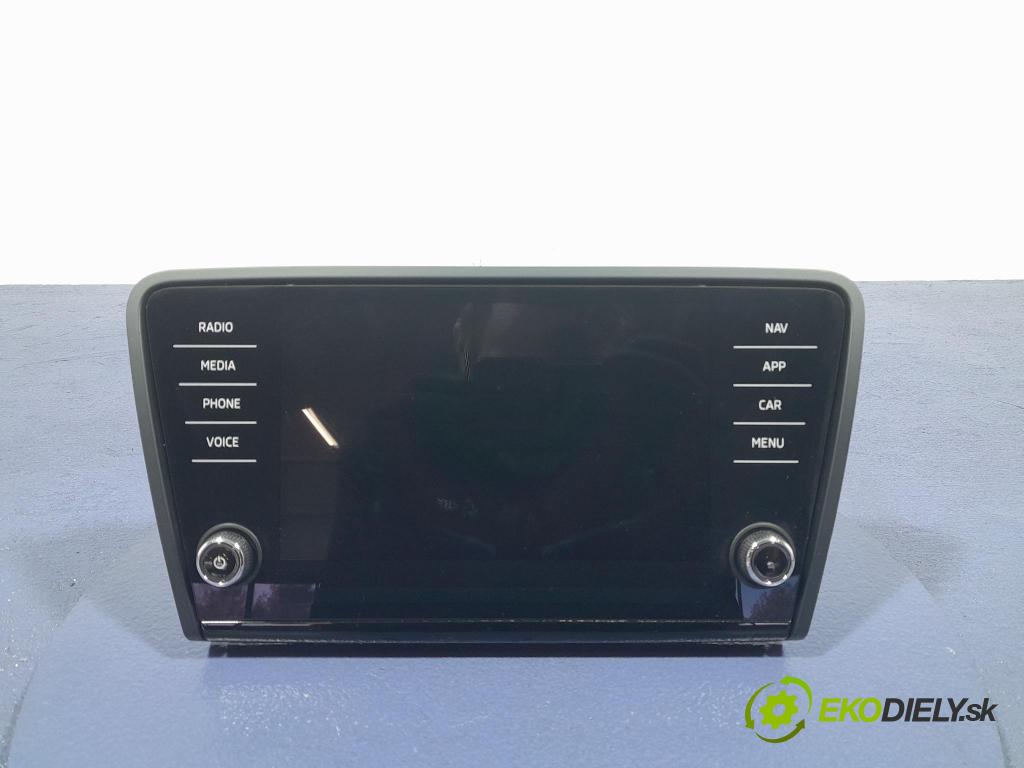 Skoda Octavia 2017 displej Radio / GPS 5E0919605M
