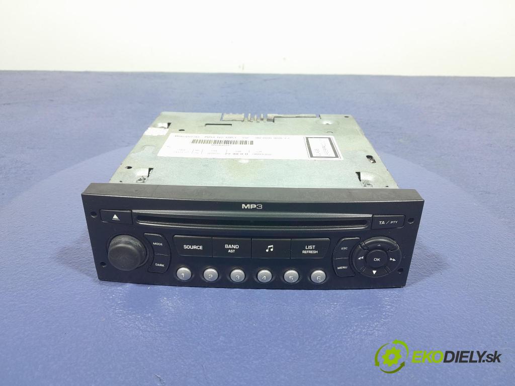 Citroen C8 2007 Radio I Navigácia: 9660646677