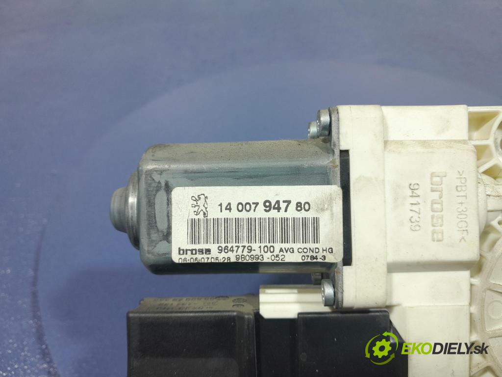 Citroen C8 2007 mechanizmus okna Okná: Predné Vľavo: 1400794780