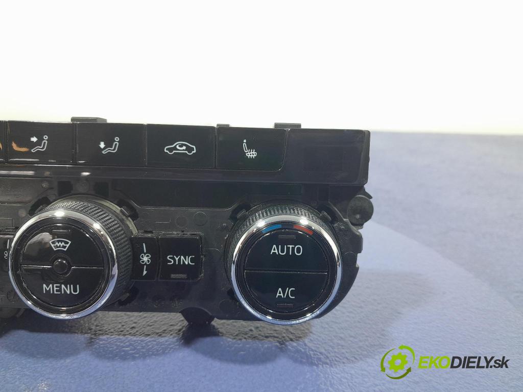 Skoda Octavia 2017 prepínač Klimatizácia: Prúd vzduchu: 5E0907044AS