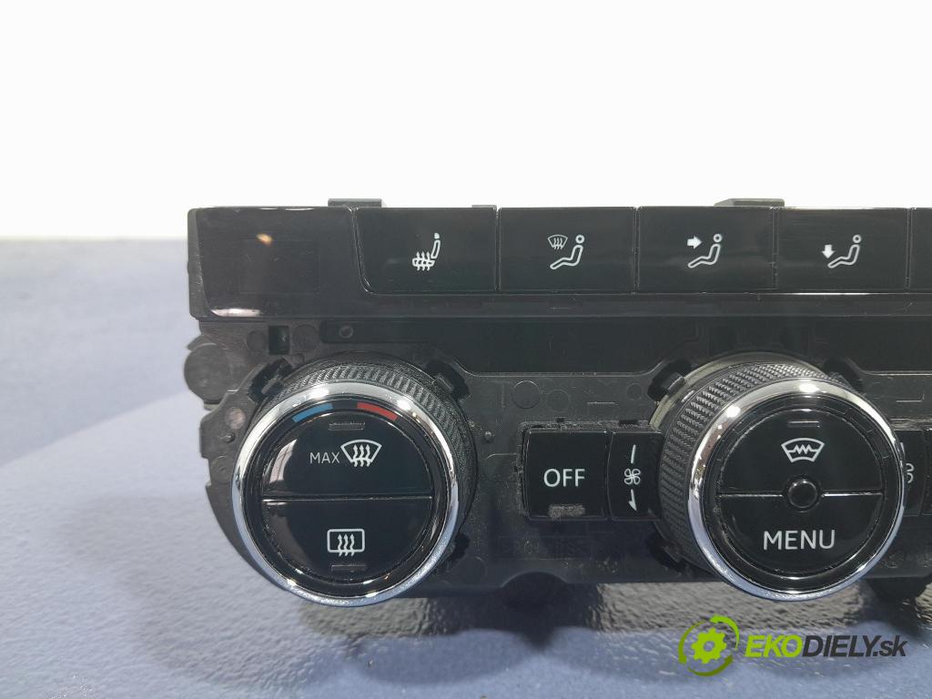 Skoda Octavia 2017 prepínač Klimatizácia: Prúd vzduchu: 5E0907044AS