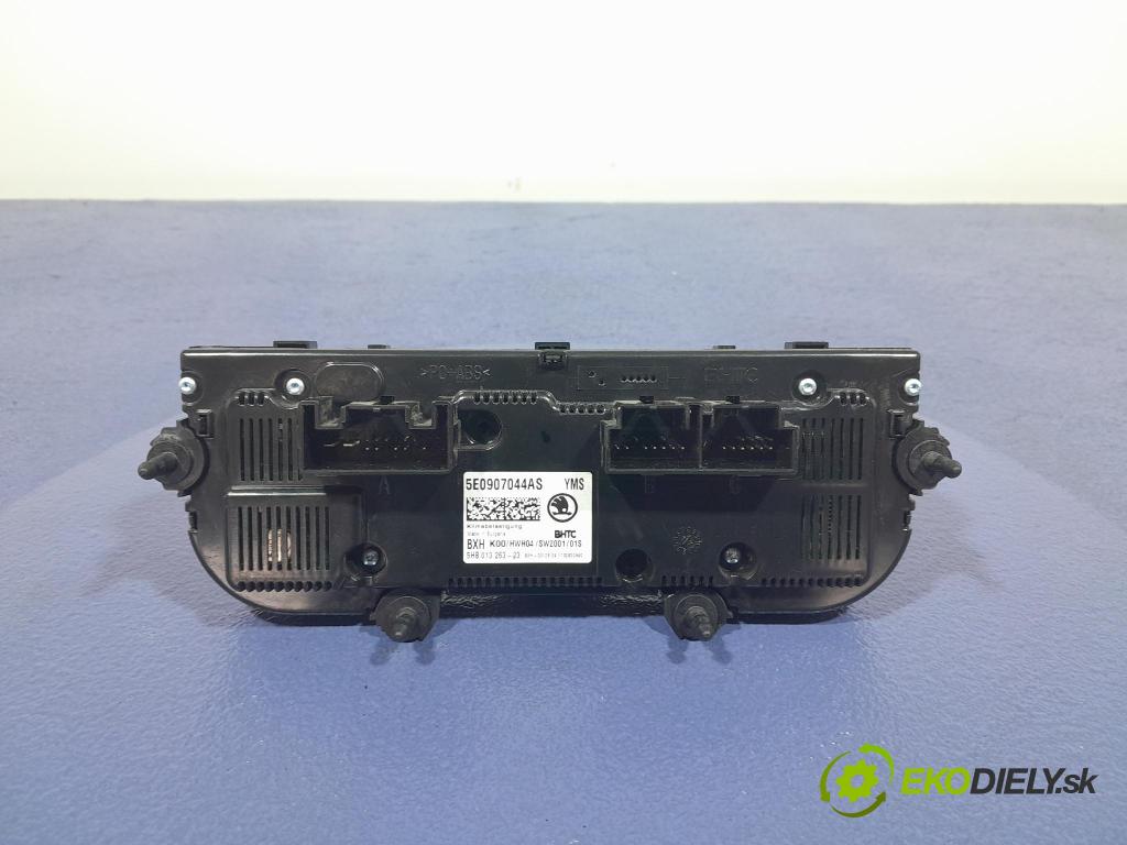 Skoda Octavia 2017 prepínač Klimatizácia: Prúd vzduchu: 5E0907044AS