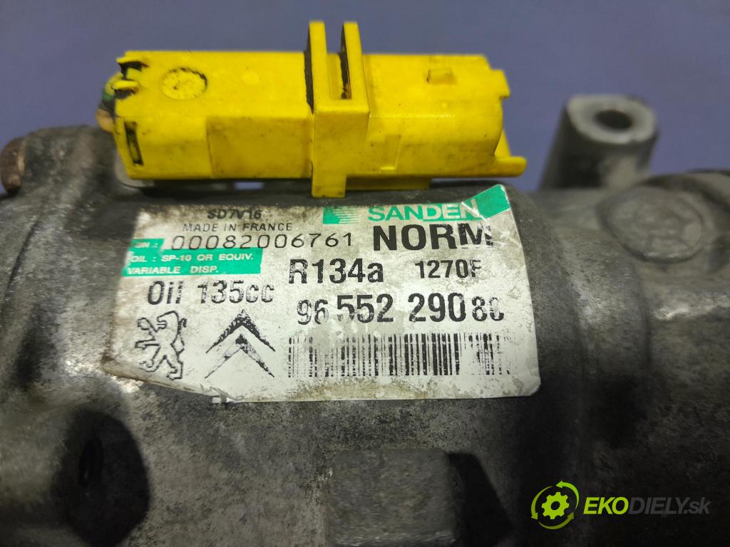 Citroen C8 2007 Kompresor: Klimatizace: 9655229080