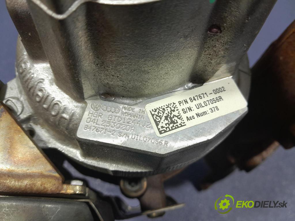 Skoda Octavia 2017 Turbo-kompresor: 04L253020A