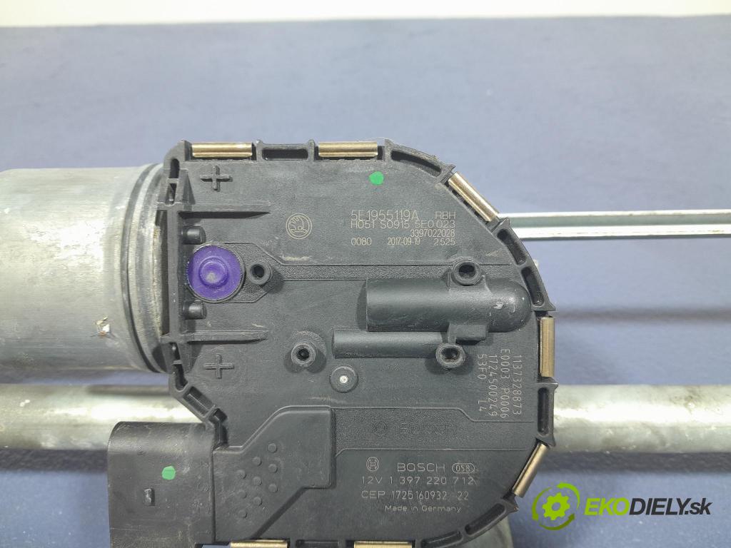 Skoda Octavia 2017 mechanismus motorek Stěrače: před 5E1955023B