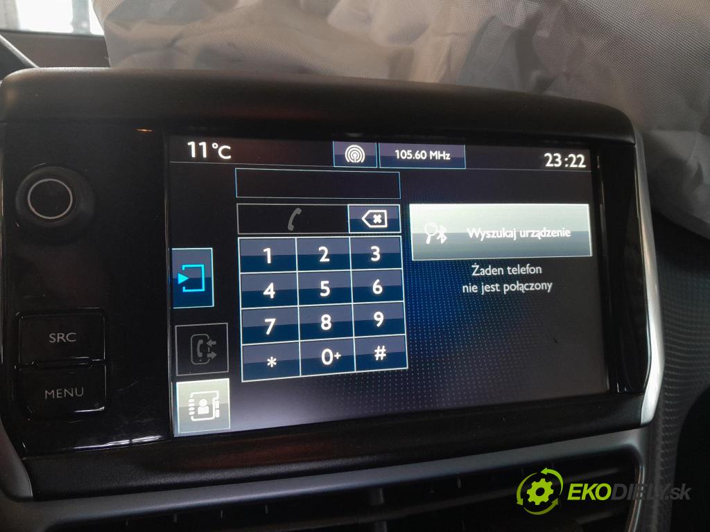 Peugeot 208 2016 displej Radio / GPS 9812862880