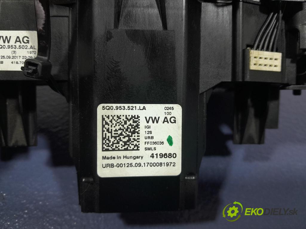 Skoda Octavia 2017 prepínač Komplex: 5Q0953521LA