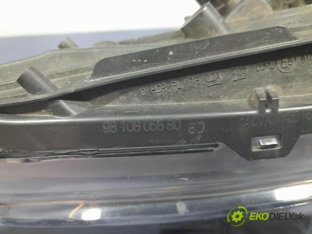 Peugeot 208 2016 světlo v pravo: 9810805880