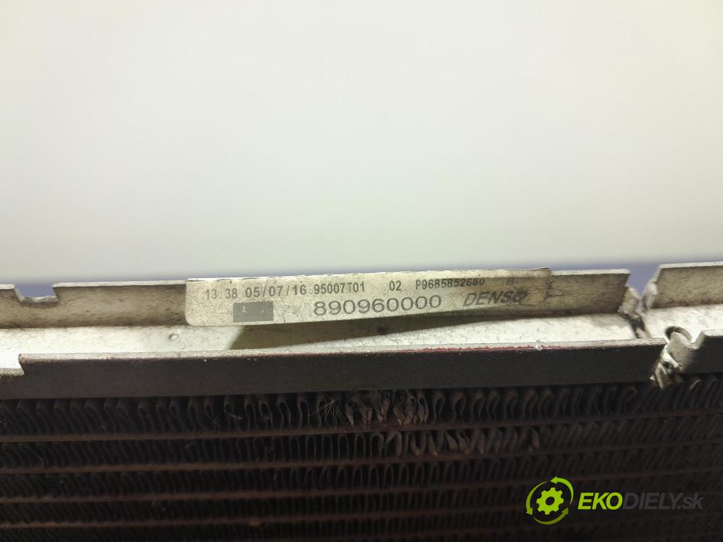 Peugeot 208 2016 Chladič Vzduch: 9803900780