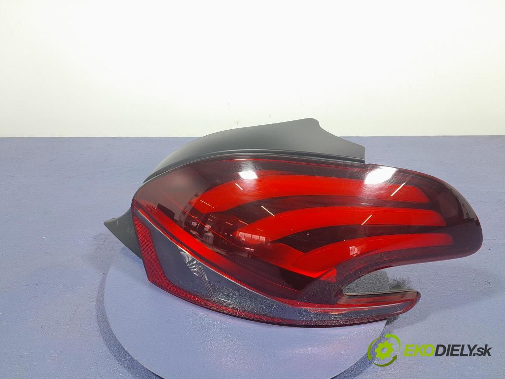 Peugeot 208 2016 světlo Zad: Práva: Mimo: 9810430580