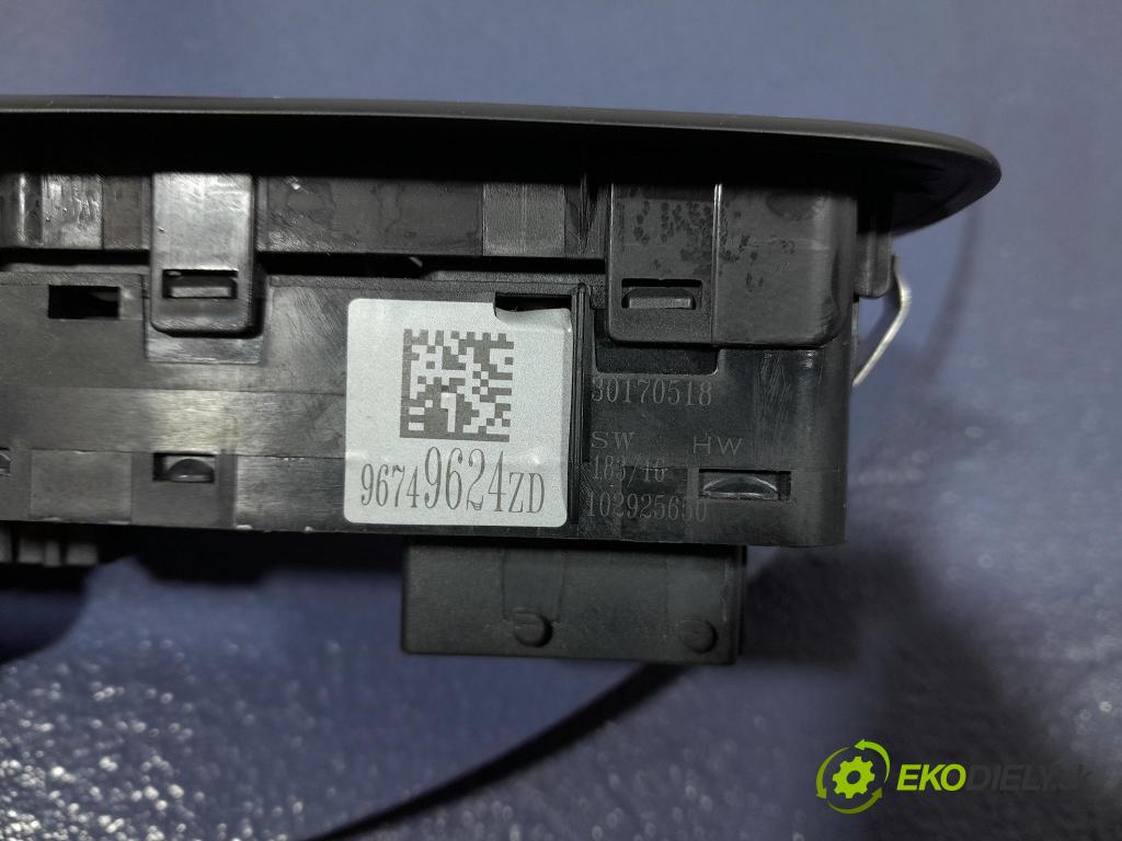 Peugeot 208 2016 Přepínač Sklenka: 96749624ZD