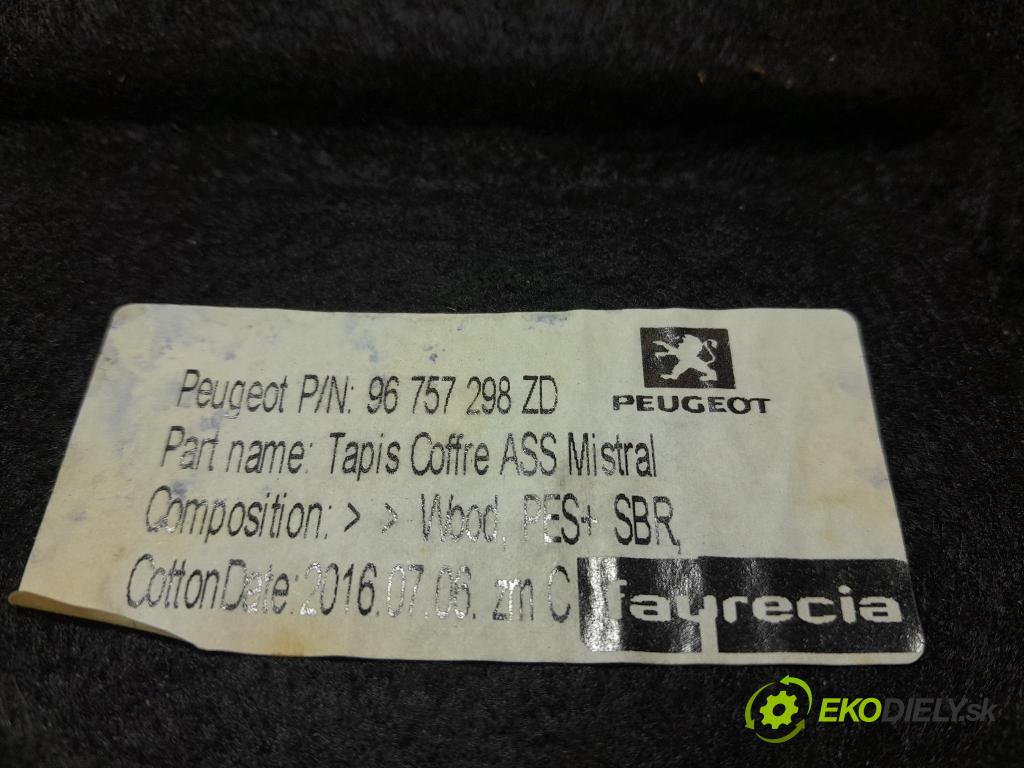 Peugeot 208 2016 koberec do auta 96757298ZD