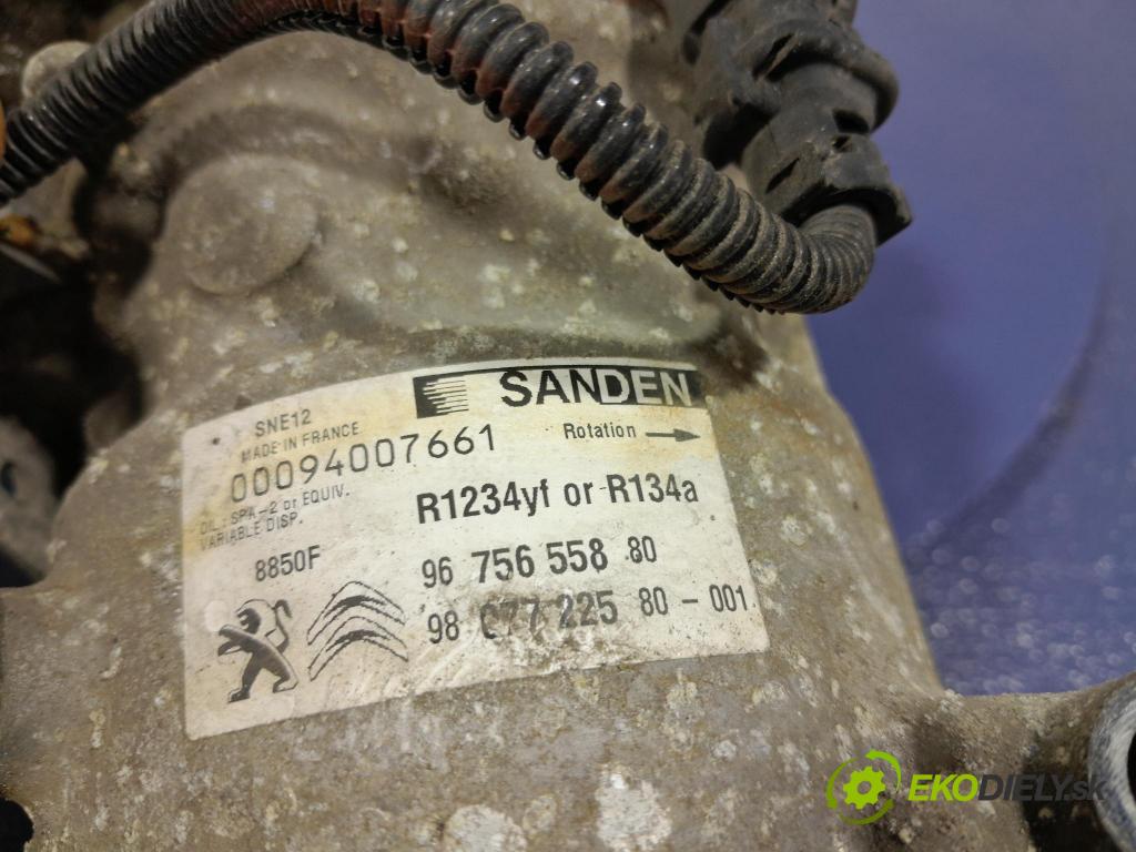 Peugeot 208 2016 Kompresor: Klimatizace: 9675655880